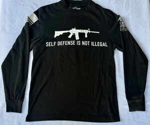 We The People Holsters Shirt Mens Small Black Long Sleeve AR15 Graphic USA